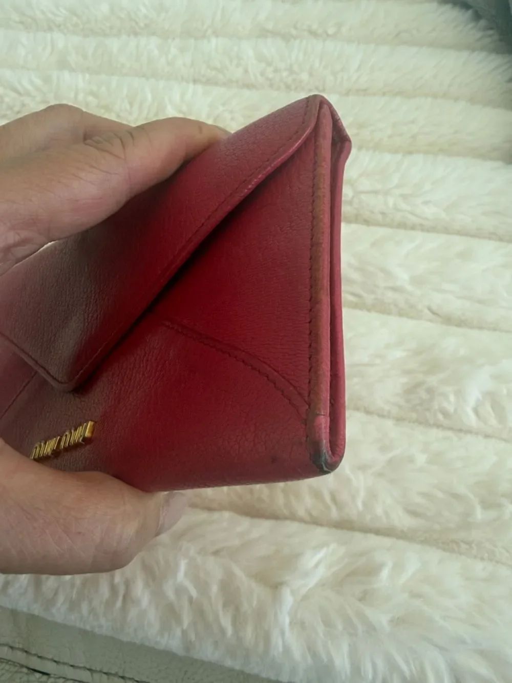 Miu Miu Raspberry Pink Envelope Wallet - Picture 16 of 17